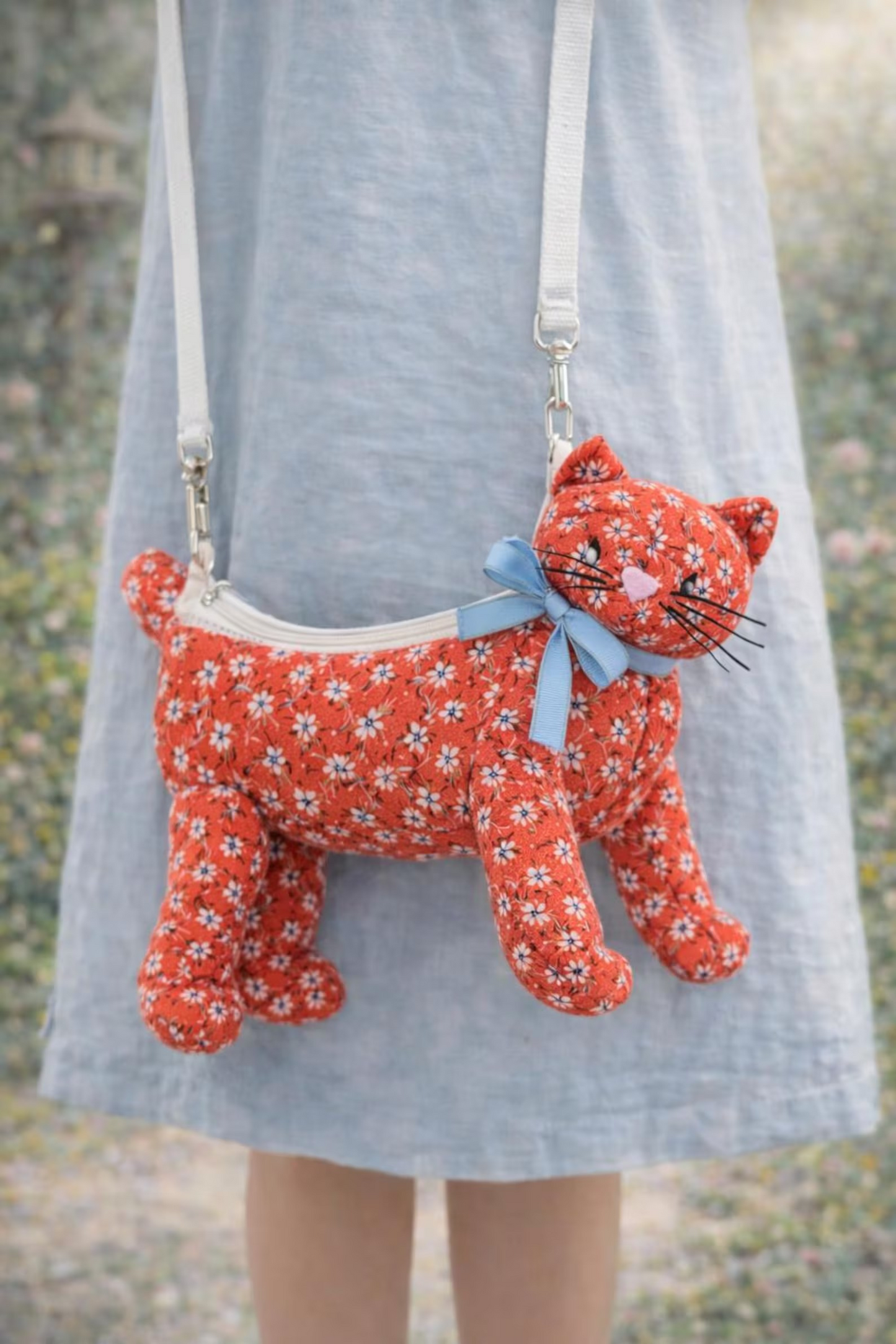 Sleeping CAT Sewing Template  Set - With Instructions