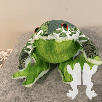 Stuffed Frog Toy Sewing Template Ruler Set - With Instructions