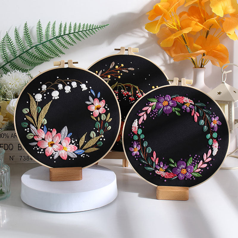 Floral Whispers Embroidery Kit: Let Every Bloom Tell a Story