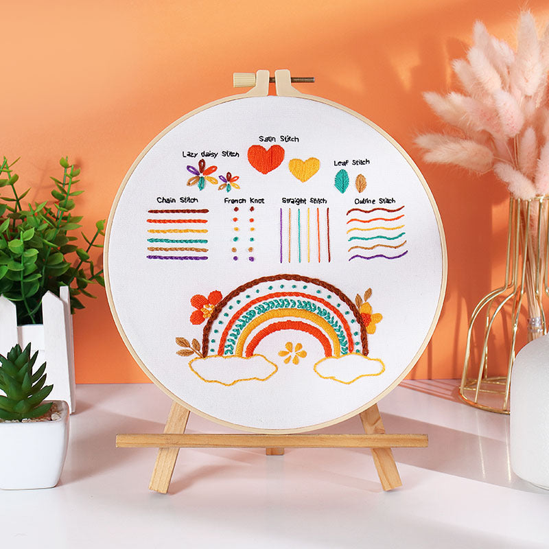 Beginner Stitch Practice Embroidery Kit
