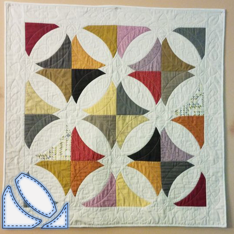 Victor's Bouquet Quilt Template Set- With Instructions
