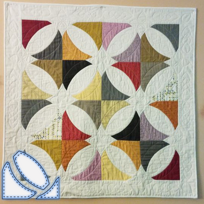 Victor's Bouquet Quilt Template Set- With Instructions