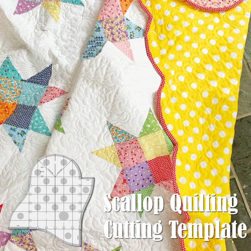 Creative Scallop Quilting Cutting Template