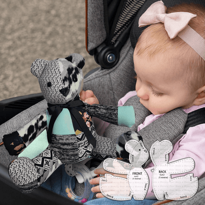 Simple Memory Bear Template Set - With Instructions