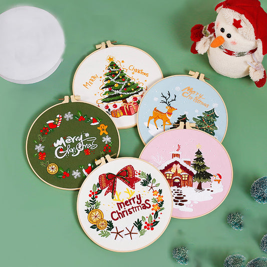 Christmas Wonderland Embroidery Kit series