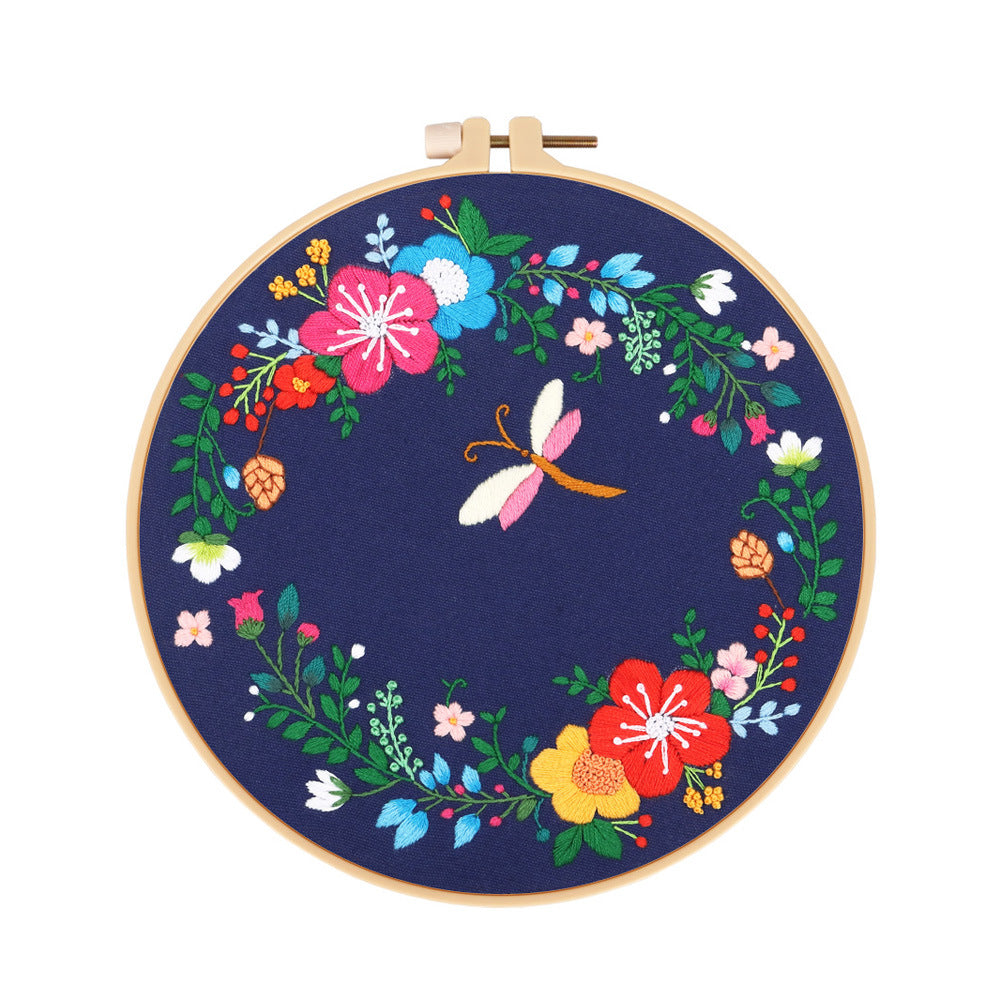 Alphabet Flowers - Themed DIY Embroidery Kits