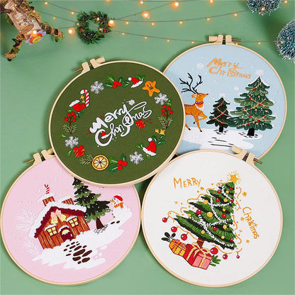 Christmas Wonderland Embroidery Kit series