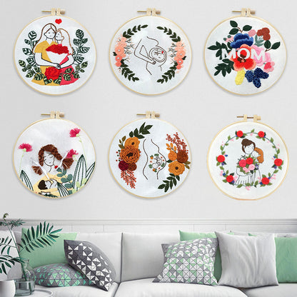 Mother's Day Embroidery Kit