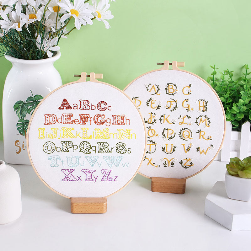Embroidery A-Z Stitches Learner Kits for Beginner