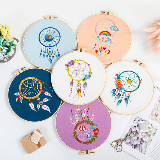 Dreamcatcher Embroidery Kit: Craft Your Ethereal Masterpiece