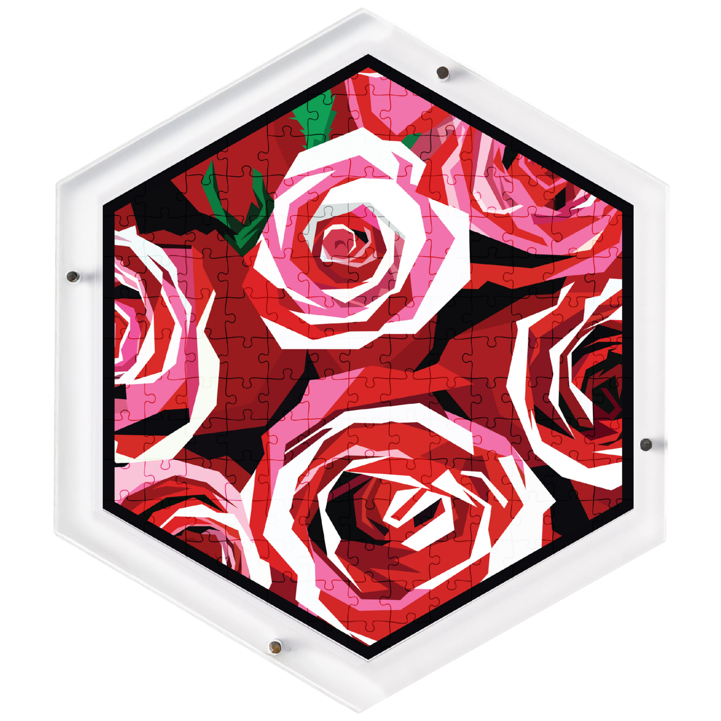 Hangable Acrylic Puzzle | Rose Garden