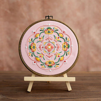 UrCustomHUB “Mandala Whirls” Kit: Color, Rhythm, and Calm in One Hoop