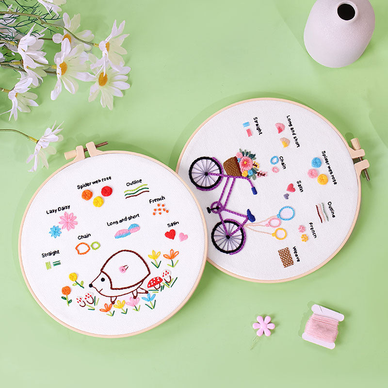 Stitch Sampler Embroidery Kit