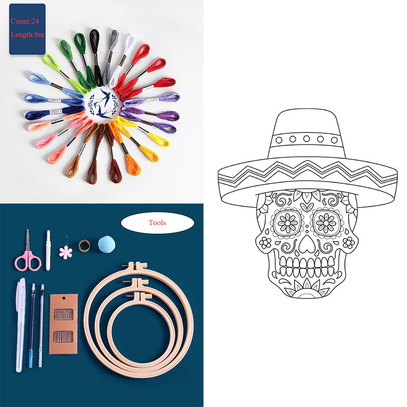 The Día de los Muertos Embroidery Collection: Celebrate, Create, and Cherish Memories