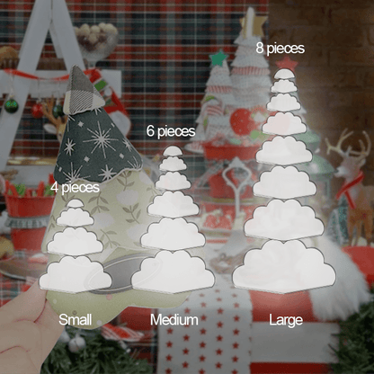 Tabletop Christmas Tree Sewing Template Ruler Set-With Instructions