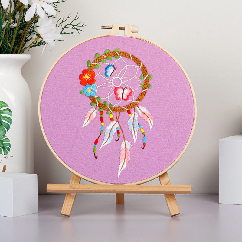 Dreamcatcher Embroidery Kit: Craft Your Ethereal Masterpiece