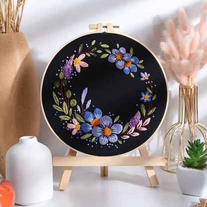 Floral Whispers Embroidery Kit: Let Every Bloom Tell a Story