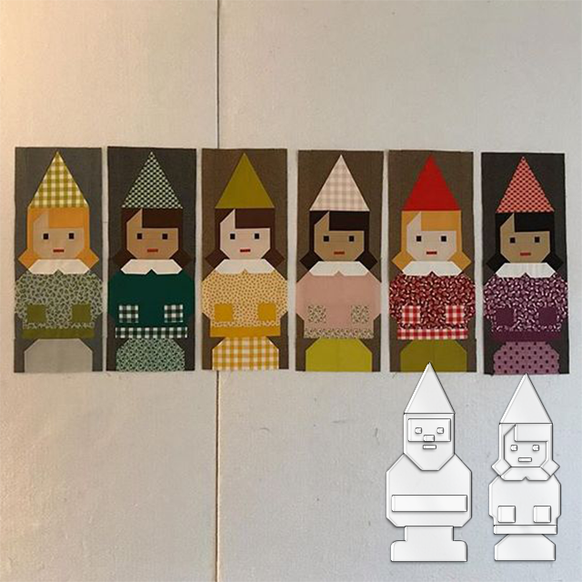 DIY Norm & Nanette Template Set-With Instructions