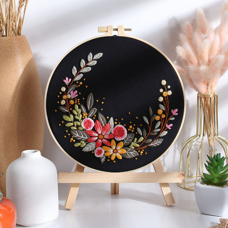 Floral Whispers Embroidery Kit: Let Every Bloom Tell a Story