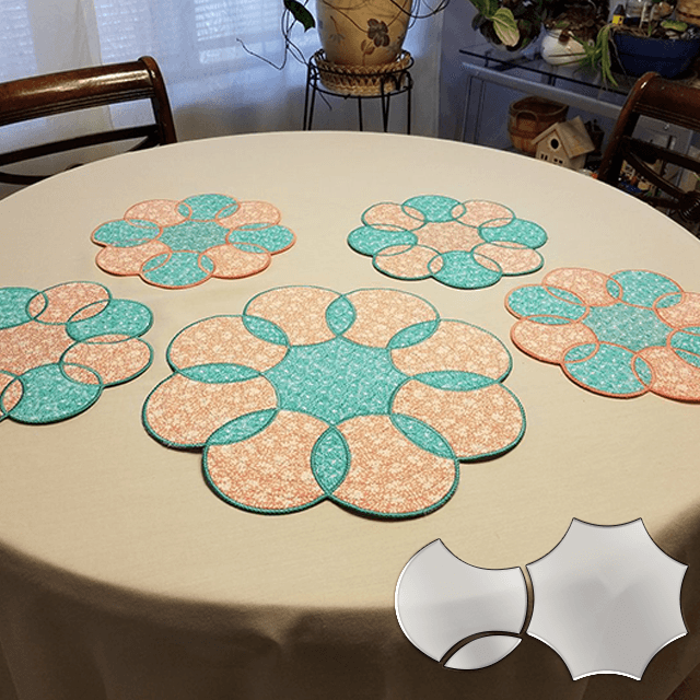 🎃Holiday Decorations Arches Patchwork Templates Ruler - With Instructions