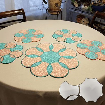 🎃Holiday Decorations Arches Patchwork Templates Ruler - With Instructions