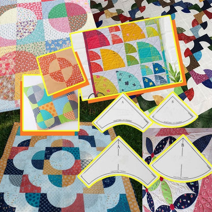 Quick Curve Quilt Template Set