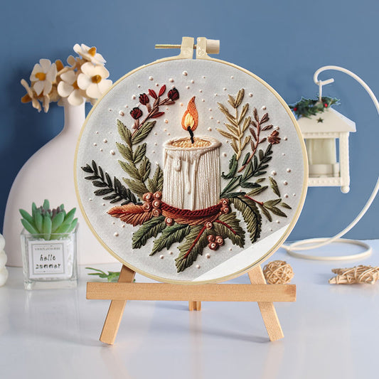 Christmas Glow Embroidery Kit
