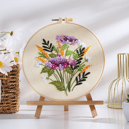 Floral  - Themed DIY Embroidery Kits