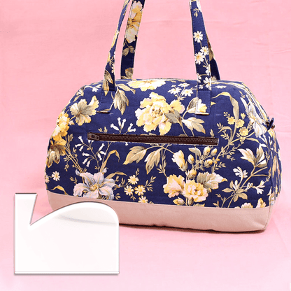 DIY Large Capacity Boston Bag Template Set - With Instructions
