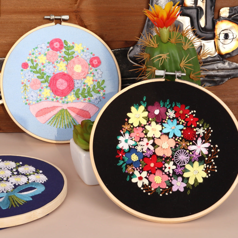 Flowers - Themed DIY Embroidery Kits