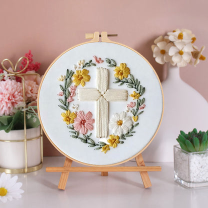 Holy Nativity Embroidery Kit