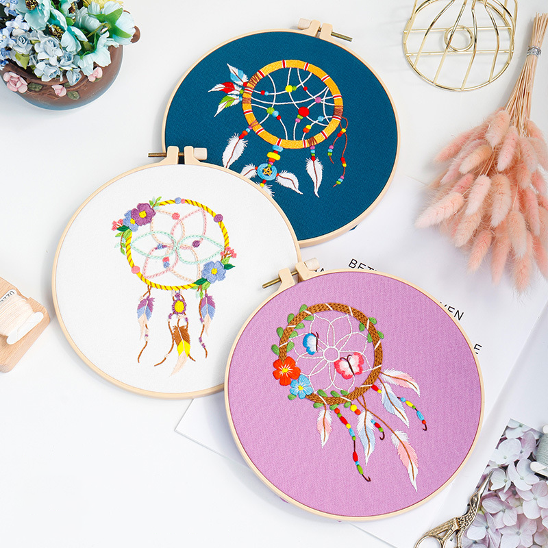 Dreamcatcher Embroidery Kit: Craft Your Ethereal Masterpiece