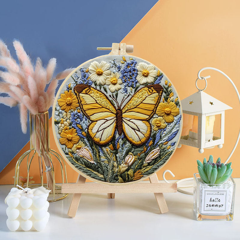 Wings Wonders Embroidery Kit