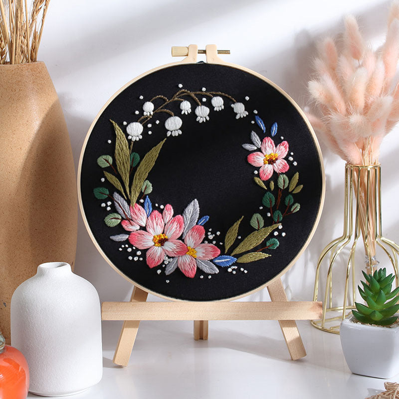 Floral Whispers Embroidery Kit: Let Every Bloom Tell a Story