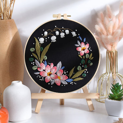 Floral Whispers Embroidery Kit: Let Every Bloom Tell a Story