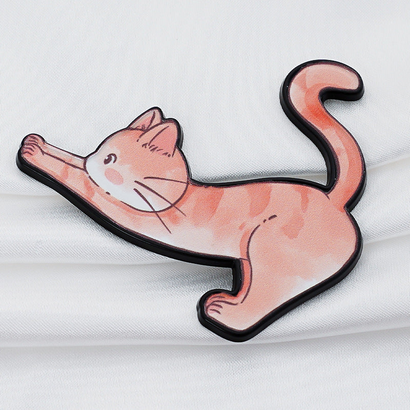 Cat-Shaped Magnetic Needle Minder: Your Crafting Companion