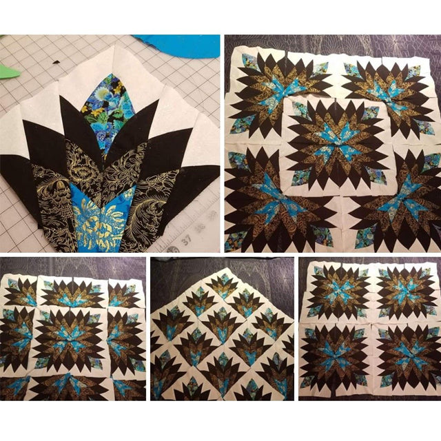 Cleopatra's Fan Book & Template 10PCS Set