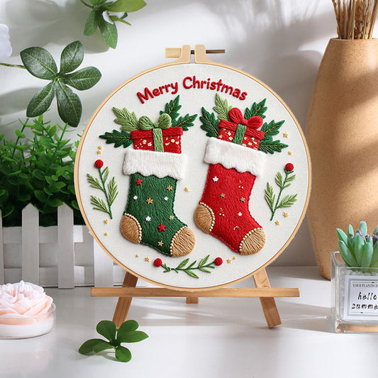 Christmas series - Themed DIY Embroidery Kits