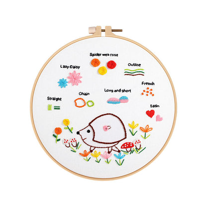 Beginner’s Cute Motif - Themed DIY Embroidery Kits