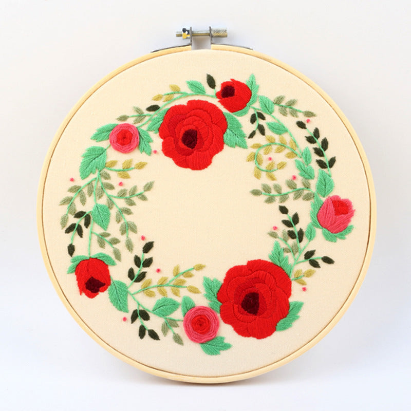 Alphabet Flowers - Themed DIY Embroidery Kits