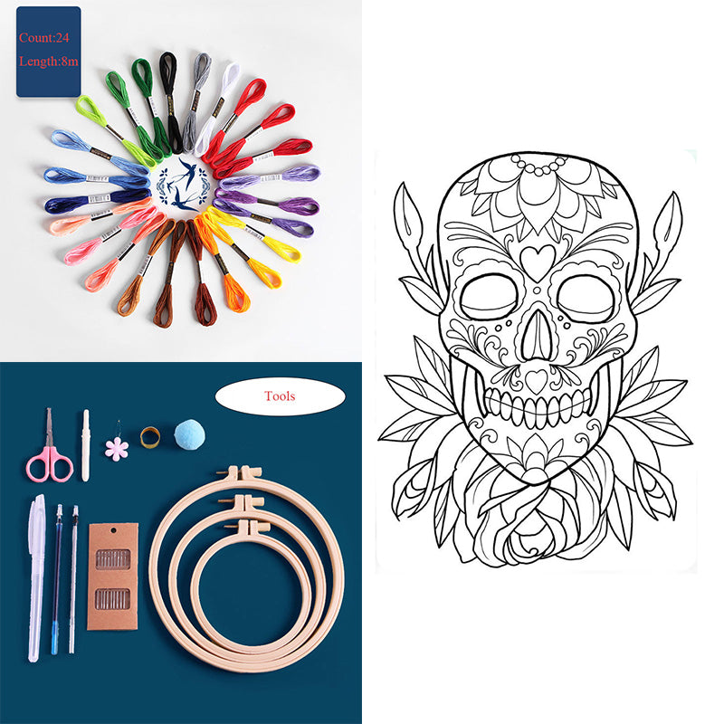 The Día de los Muertos Embroidery Collection: Celebrate, Create, and Cherish Memories