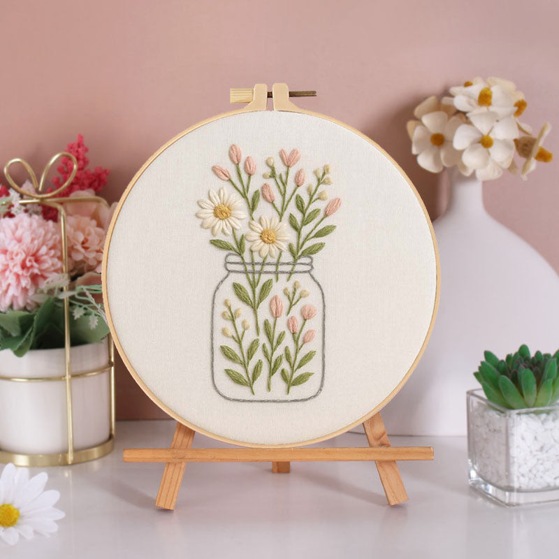 Pastel Serenity Embroidery Kit