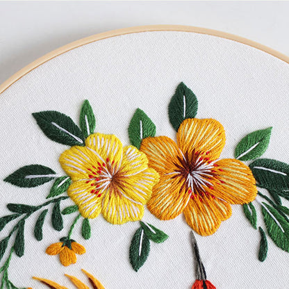 Hummingbirds-Themed DIY Embroidery Kits