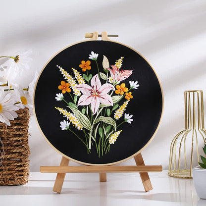 Rubbyoo Embroidery Kit - Flower