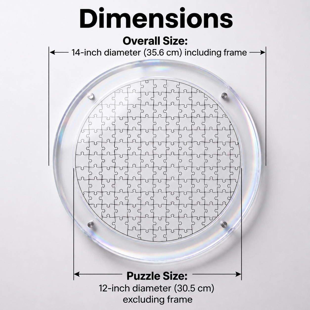 Hangable Acrylic Puzzle | Botanical Bloom