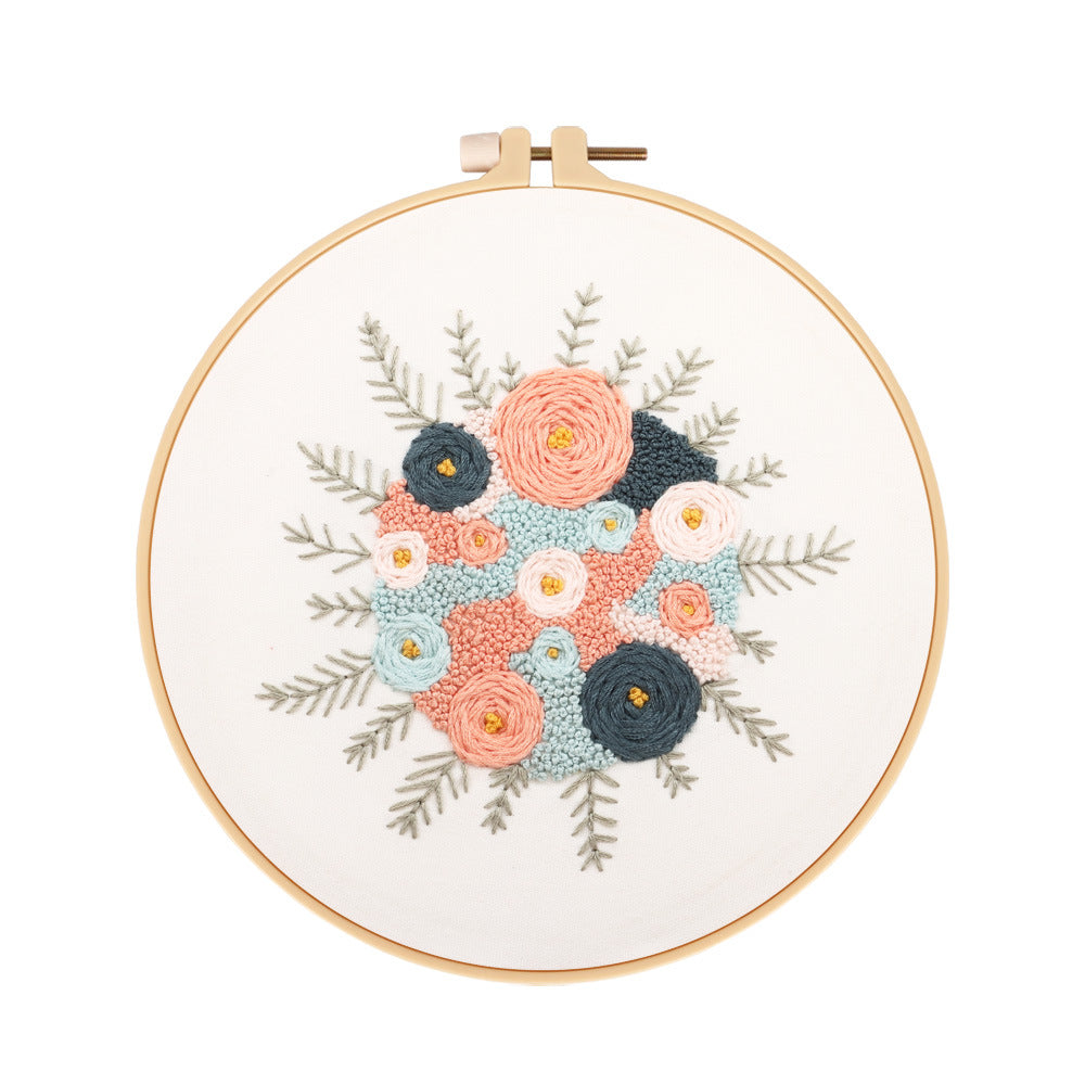 Floral Cactus - Themed DIY Embroidery Kits