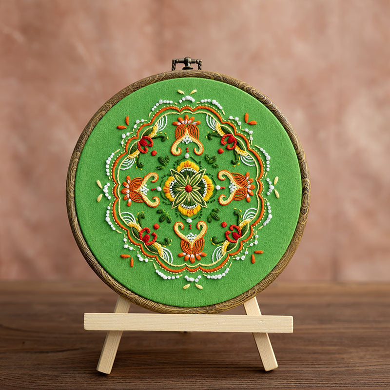 UrCustomHUB “Mandala Whirls” Kit: Color, Rhythm, and Calm in One Hoop