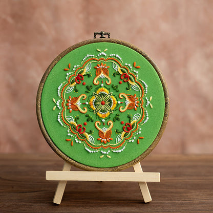 UrCustomHUB “Mandala Whirls” Kit: Color, Rhythm, and Calm in One Hoop