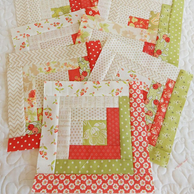 6in & 8in & 10in Log Cabin Trim Tool Duo Quilt Ruler