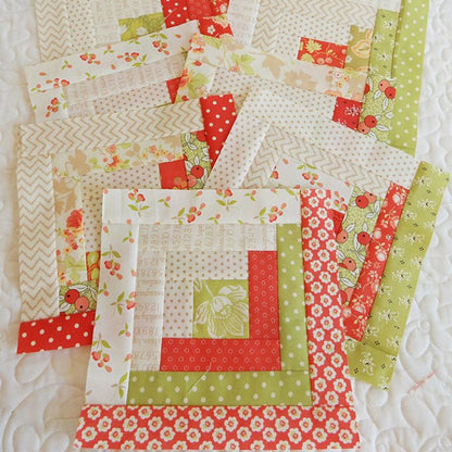 6in & 8in & 10in Log Cabin Trim Tool Duo Quilt Ruler